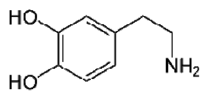 Abbildung 5: Strukturformel von Dopamin